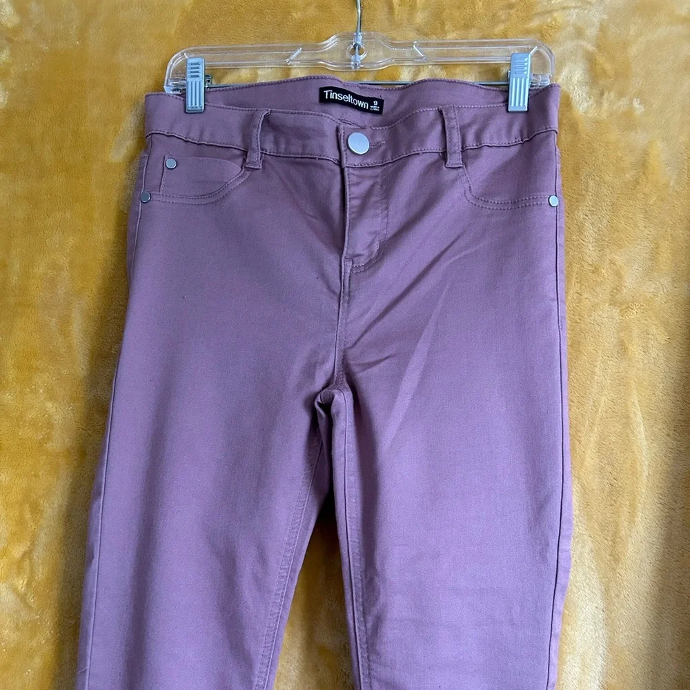 Stretch Light Pink Jeans - Picture 1 of 1